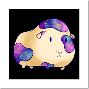 Galaxy Guinea Pig Posters and Art